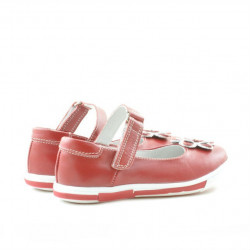 Scarpe per bambini piccoli 06c rosso+bianco