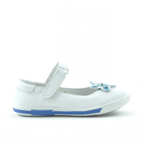 Scarpe per bambini piccoli 06c bianco+azzurro