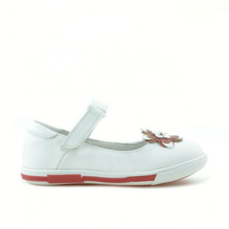 Scarpe per bambini piccoli 06c bianco+rosso