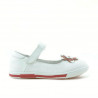 Scarpe per bambini piccoli 06c bianco+rosso