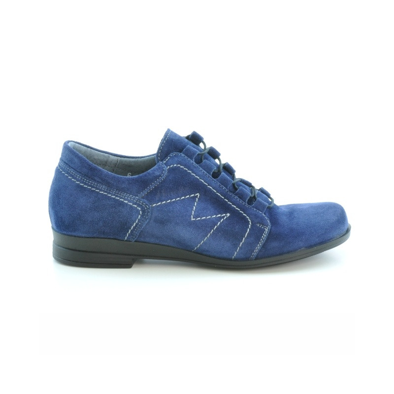 Scarpe casual donna 608 indaco velluto