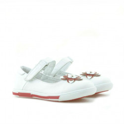 Scarpe per bambini piccoli 06c bianco+rosso