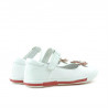 Scarpe per bambini piccoli 06c bianco+rosso