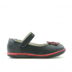 Scarpe per bambini piccoli 06c nero + rosso