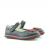 Scarpe per bambini piccoli 06c nero + rosso