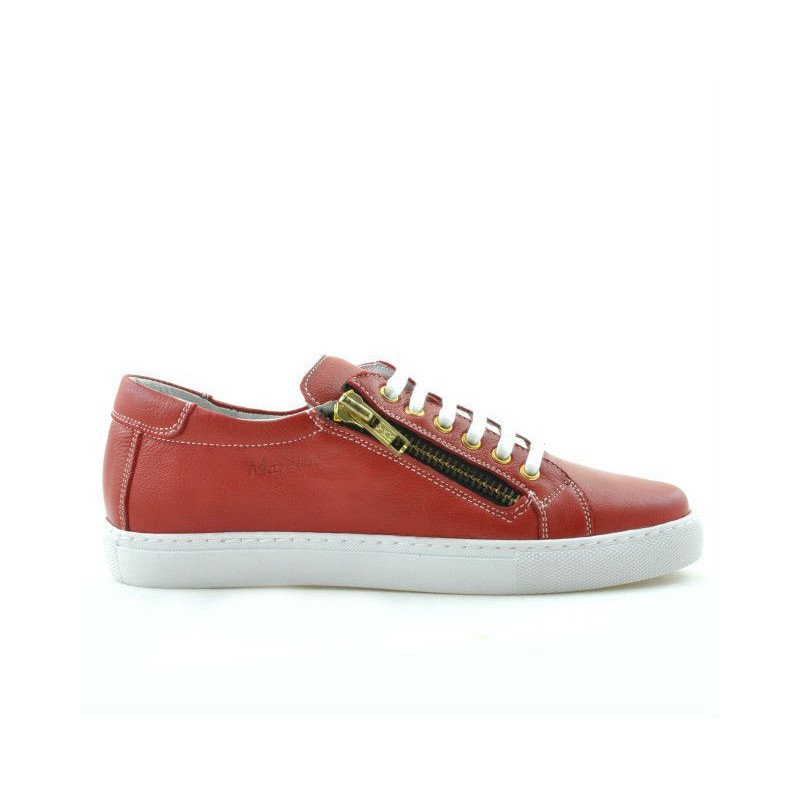 Scarpe sportive da donna 655 rosso