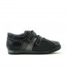 Scarpe bambini piccoli 02c nero + grigio