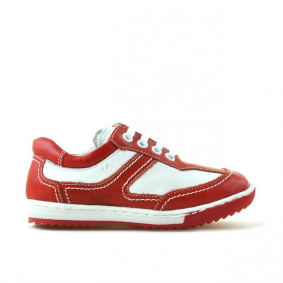 Scarpe bambini piccoli 15c rosso+bianco