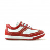 Scarpe bambini piccoli 15c rosso+bianco