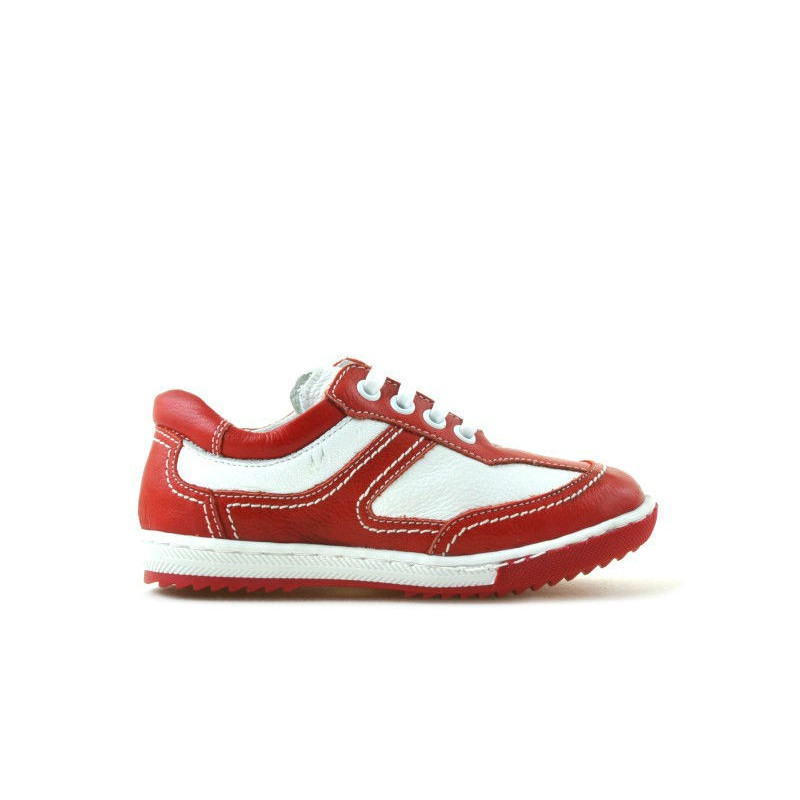Scarpe bambini piccoli 15c rosso+bianco