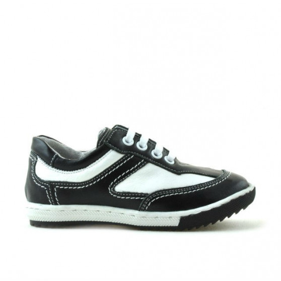 Scarpe per bambini piccoli 15c nero+bianco