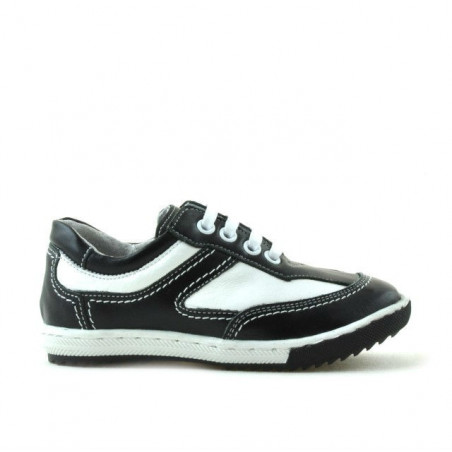 Scarpe per bambini piccoli 15c nero+bianco