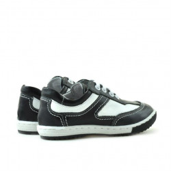 Scarpe per bambini piccoli 15c nero+bianco
