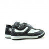 Scarpe per bambini piccoli 15c nero+bianco