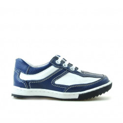 Scarpe per bambini piccoli 15c indaco+bianco