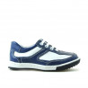 Scarpe per bambini piccoli 15c indaco+bianco