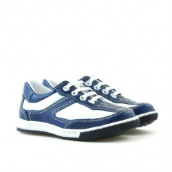 Scarpe per bambini piccoli 15c indaco+bianco