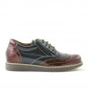 Scarpe per bambini 154 vernice bordeaux combinato