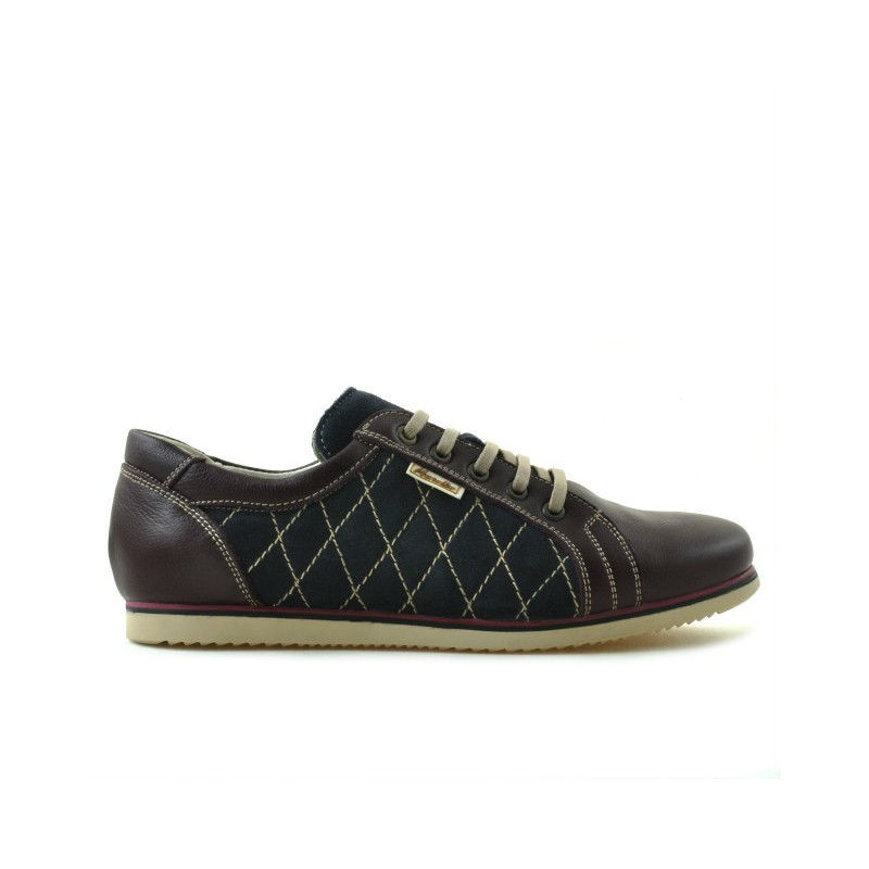 Scarpe sportive donna 648 bordeaux+indigo