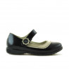Scarpe bimbi piccoli 19c vernice nera+beige