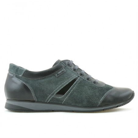 Scarpe sportive donna 196 nero+grigio