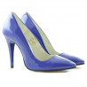 Scarpe eleganti donna 1241 vernice blu