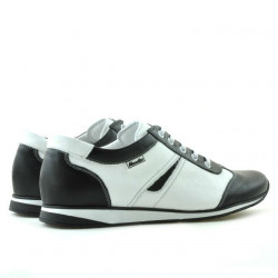 Scarpe sportive da donna 196 nero+bianco