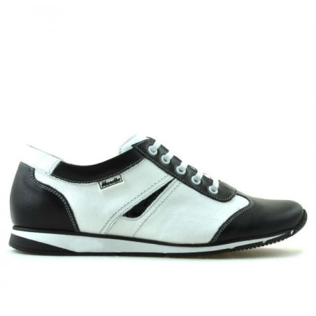 Scarpe sportive da donna 196 nero+bianco