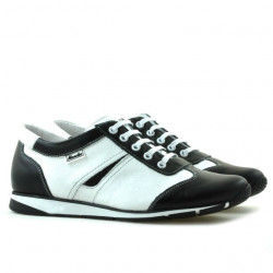 Scarpe sportive da donna 196 nero+bianco
