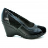 Scarpe casual donna 174 nero combinato