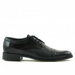 Scarpe eleganti adolescenti 391 vernice nera combinata