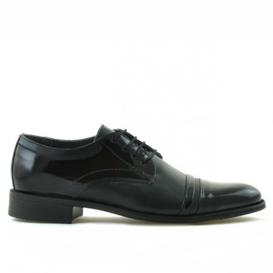 Scarpe eleganti adolescenti 391 vernice nera combinata
