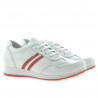 Scarpe sportive donna 641 bianco+rosso