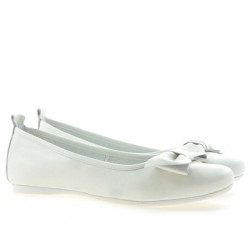 Ballerine donna 638 bianco madreperlato