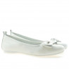Ballerine donna 638 bianco madreperlato