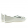 Ballerine donna 638 bianco madreperlato