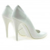 Scarpe eleganti donna 1241 vernice bianca
