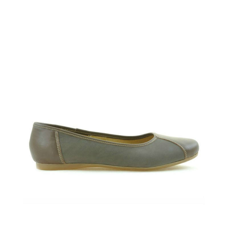Ballerine donna 183 cappuccino combinato