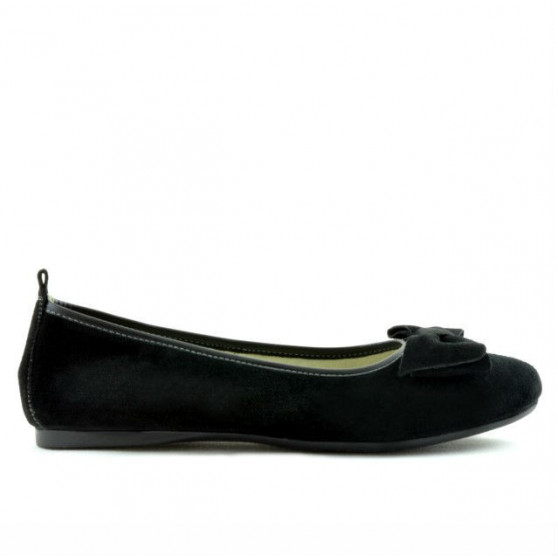 Ballerine donna 638 velluto nero