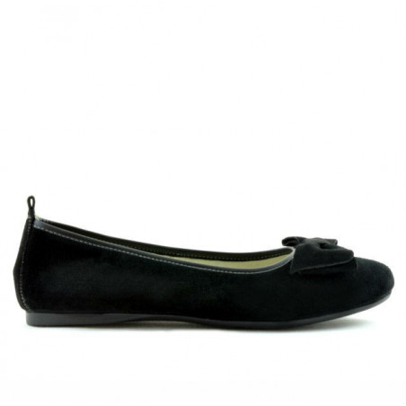 Ballerine donna 638 velluto nero
