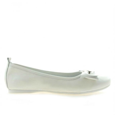 Ballerine donna 638 bianco madreperlato