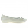 Ballerine donna 638 bianco madreperlato