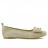 Ballerine donna 638 sabbia velluto