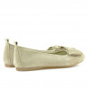 Ballerine donna 638 sabbia velluto