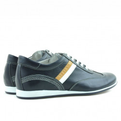 Scarpe sportive adolescenti 394 indaco+bianco