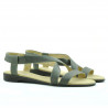 Sandali donna 5010 cachi perlaceo