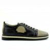 Scarpe sportive adolescenti 392 sabbia+caffè