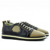 Scarpe sportive adolescenti 392 sabbia+caffè