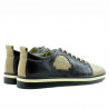 Scarpe sportive adolescenti 392 sabbia+caffè