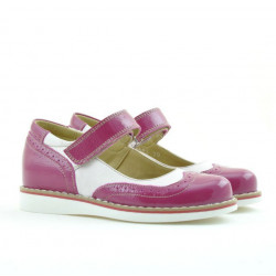Scarpe bambini 153 vernice fucsia combinata